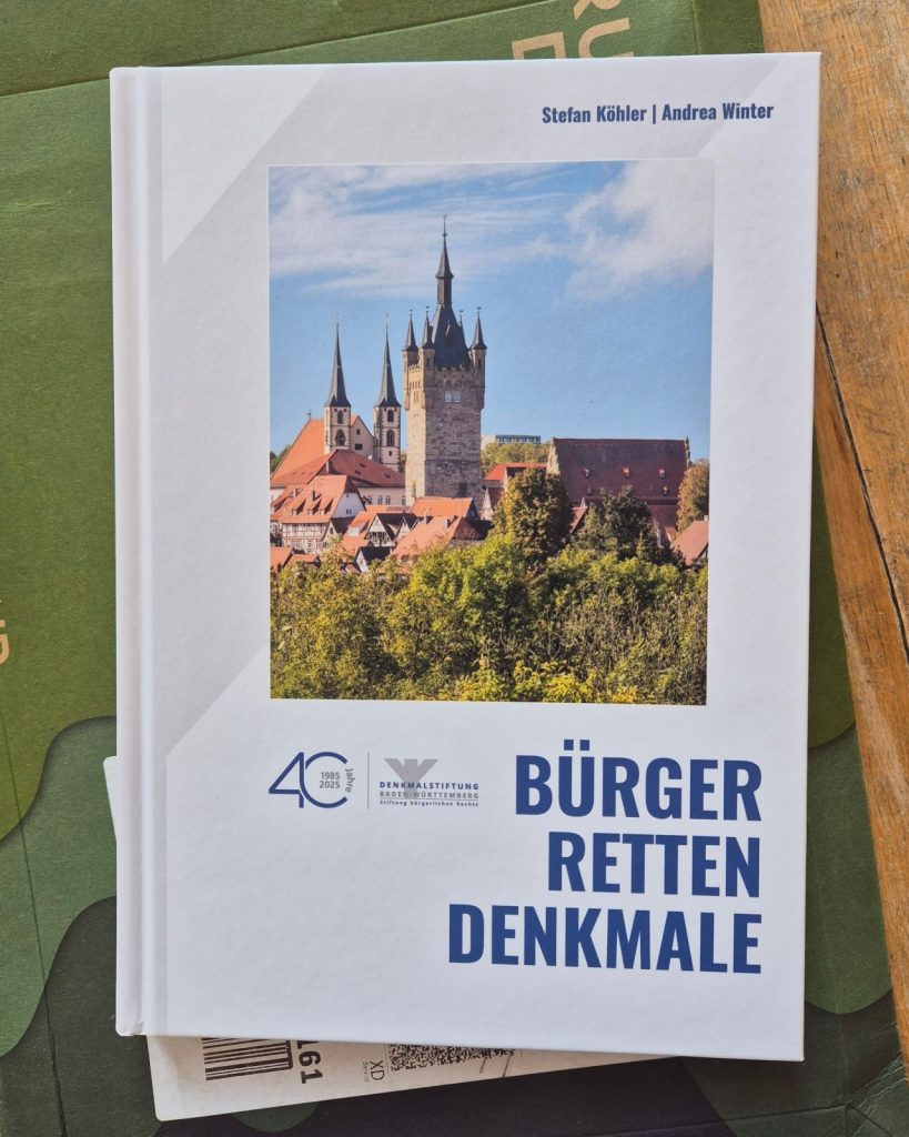 Jubiläumsbroschüre Denkmalstiftung Baden-Württemberg